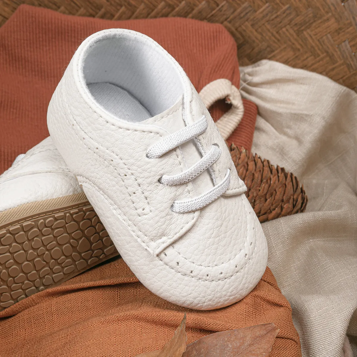 Bailey Soft Sole Shoes - White