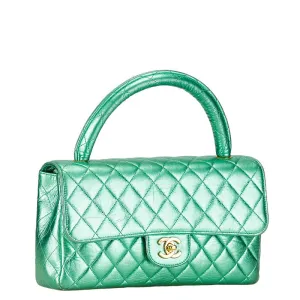 Chanel CC Parent Child Bag  Leather Handbag in Good condition