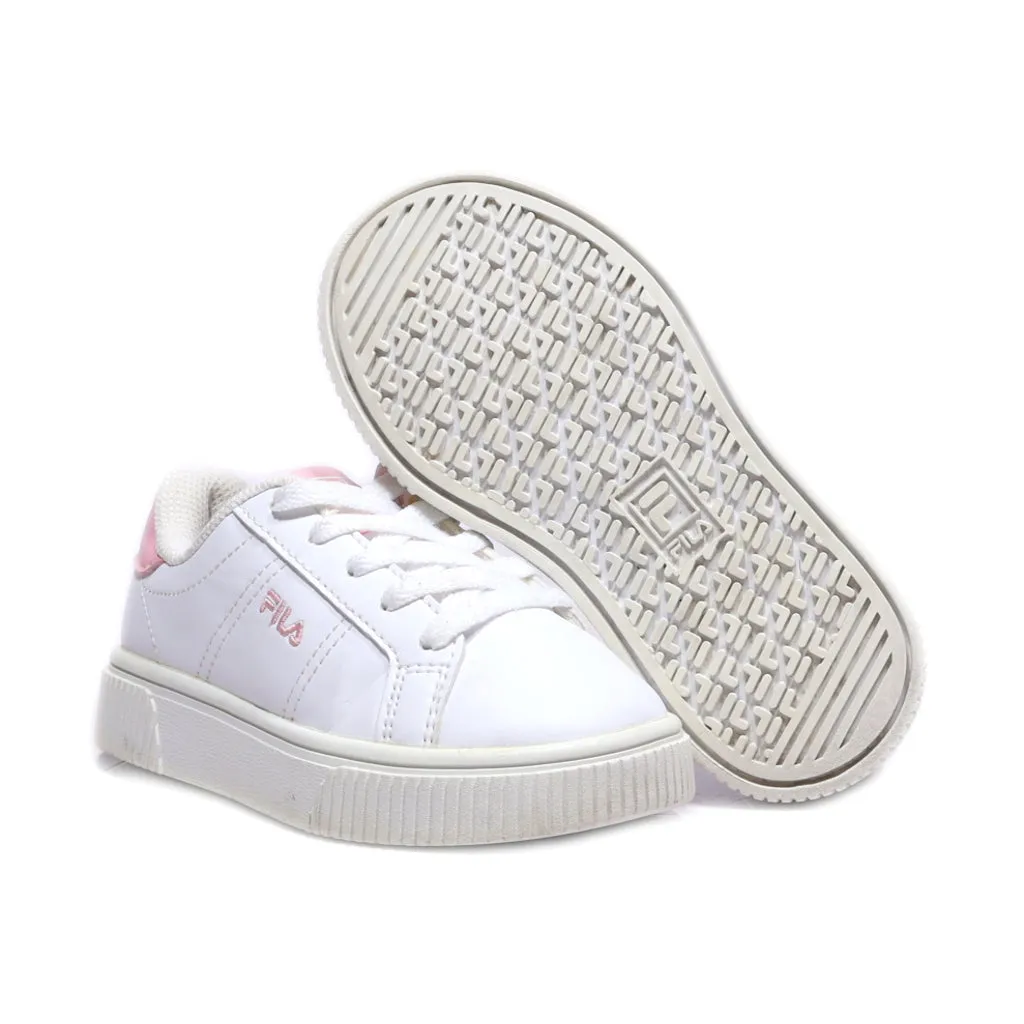 Fila Panache Infant Bialy Sneakers Leather White Colour For Kids