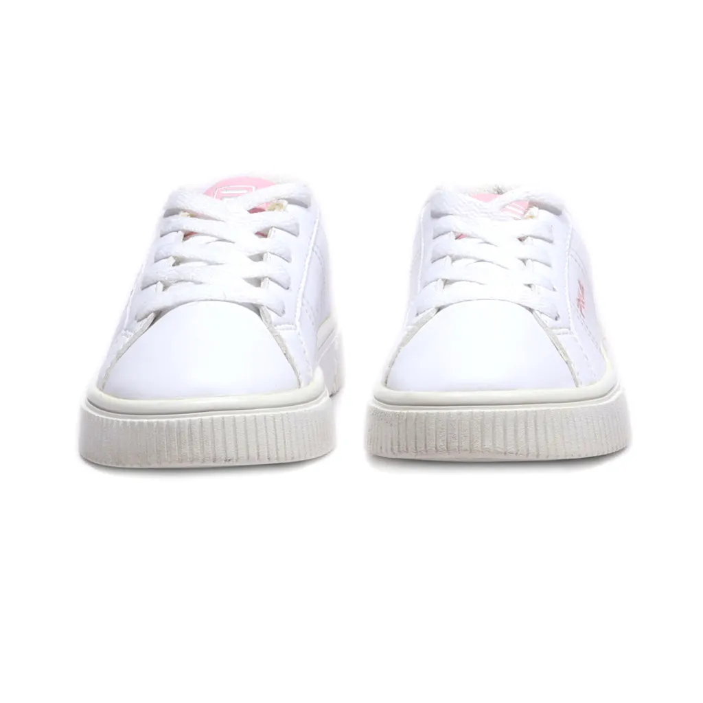 Fila Panache Infant Bialy Sneakers Leather White Colour For Kids
