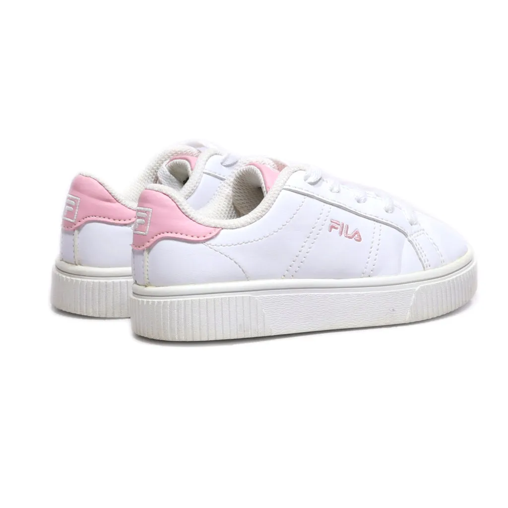 Fila Panache Infant Bialy Sneakers Leather White Colour For Kids