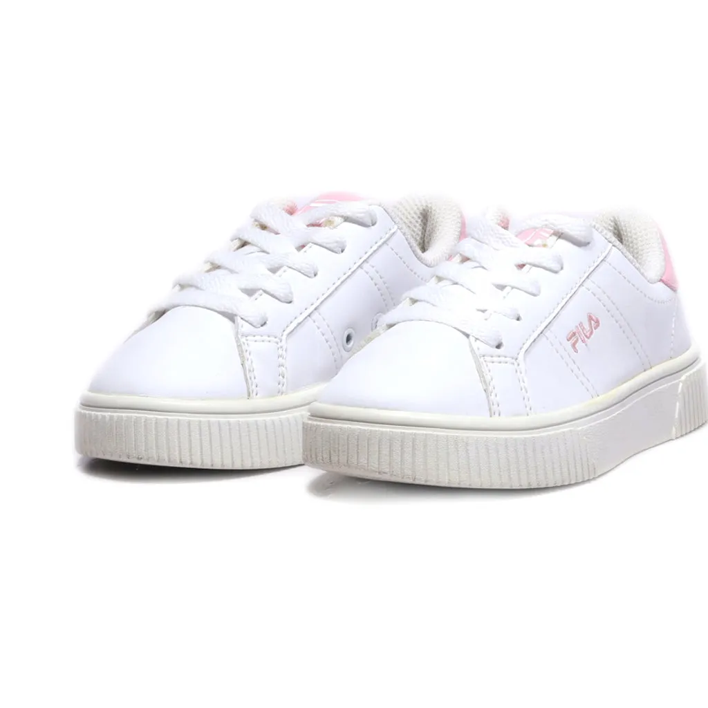 Fila Panache Infant Bialy Sneakers Leather White Colour For Kids