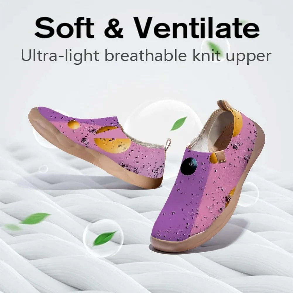 Women's Art Travel Shoes Slip-on Loafers Comfortable, Light and Fashionable Sneakers