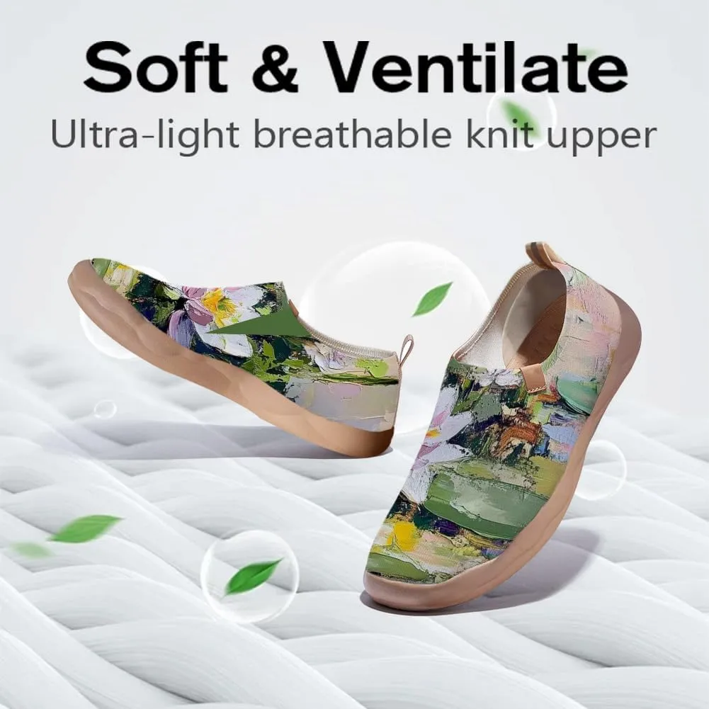 Women's Art Travel Shoes Slip-on Loafers Comfortable, Light and Fashionable Sneakers