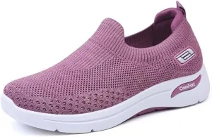 Women's Fashion Slip On Casual Walking Shoes for Sport Trekking Street